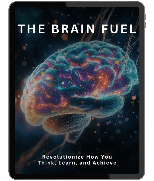 Discover the simple yet powerful science of fueling your brain for peak performance. The Brain Fuel reveals how smart nutrition, daily habits, and timing strategies can eliminate brain fog and keep you mentally sharp all day—without relying on caffeine or energy drinks